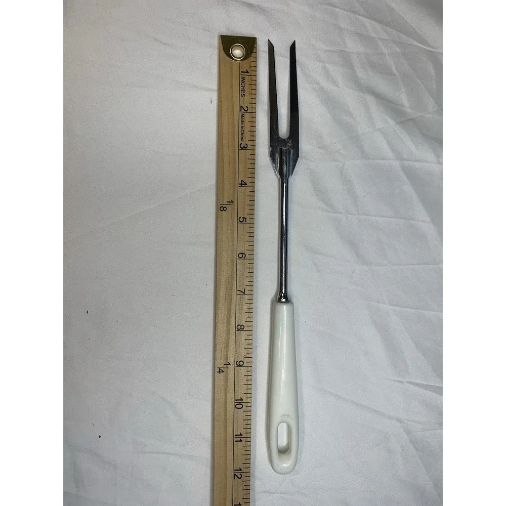 Vintages Stainless Steel Kitchen Utensils slotted‎ spatulas Carving Fork